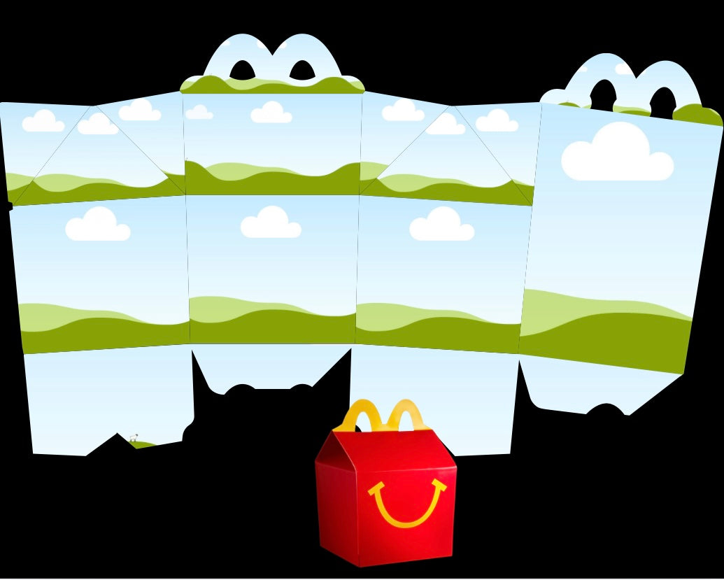 Happy Meal Box Template
