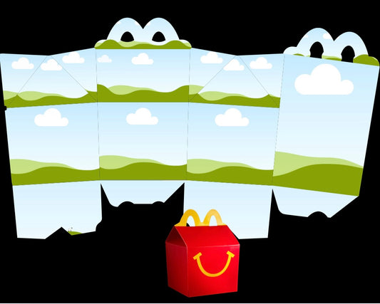 Happy Meal Box Template