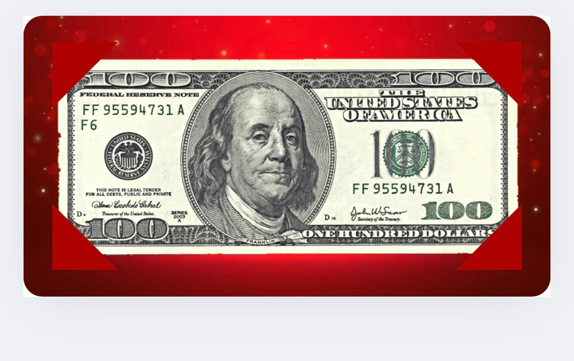 Christmas money slot template