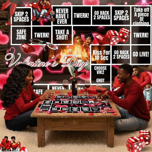 Valentines Couples Game Board
