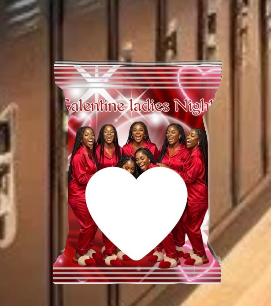 Galentines ladies night treat pouch