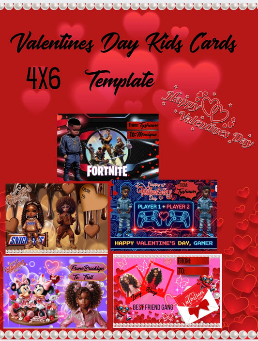 Valentines kids Cards
