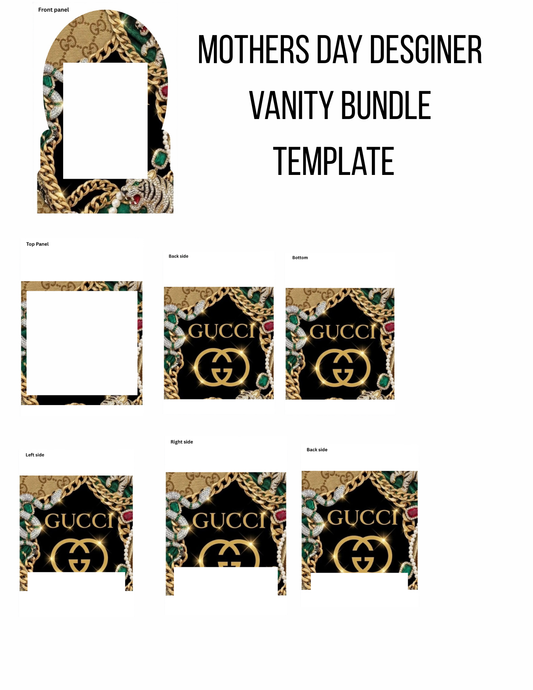 Mother's Day Designer Vanity Template